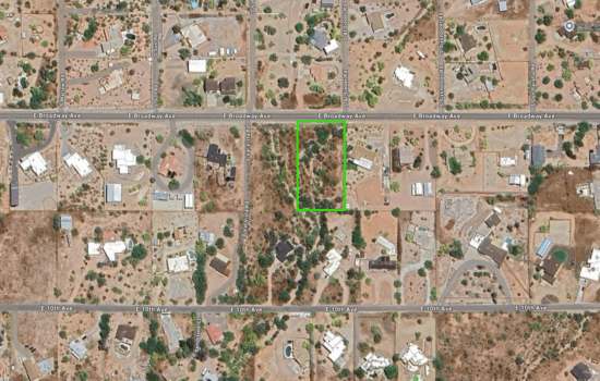 #2 of 2 Build-Ready 1.058-Acre Lots | No HOA | Water | Paved Access | Apache Junction, AZ!